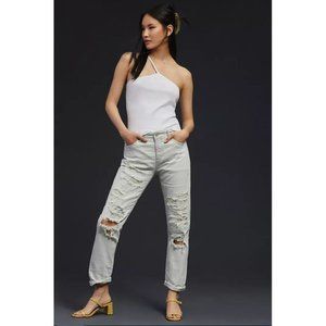Anthropologie Pilcro Mid-Rise Slim Boyfriend Jeans